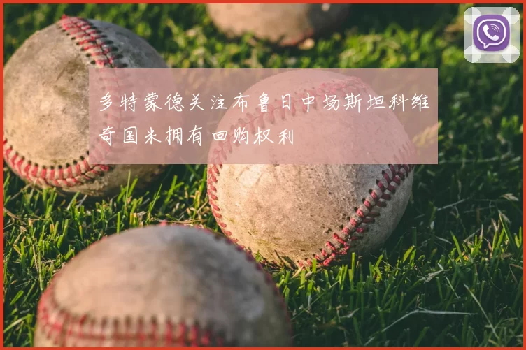 多特蒙德关注布鲁日中场斯坦科维奇国米拥有回购权利