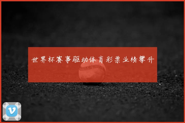 世界杯赛事驱动体育彩票业绩攀升