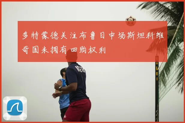 多特蒙德关注布鲁日中场斯坦科维奇国米拥有回购权利